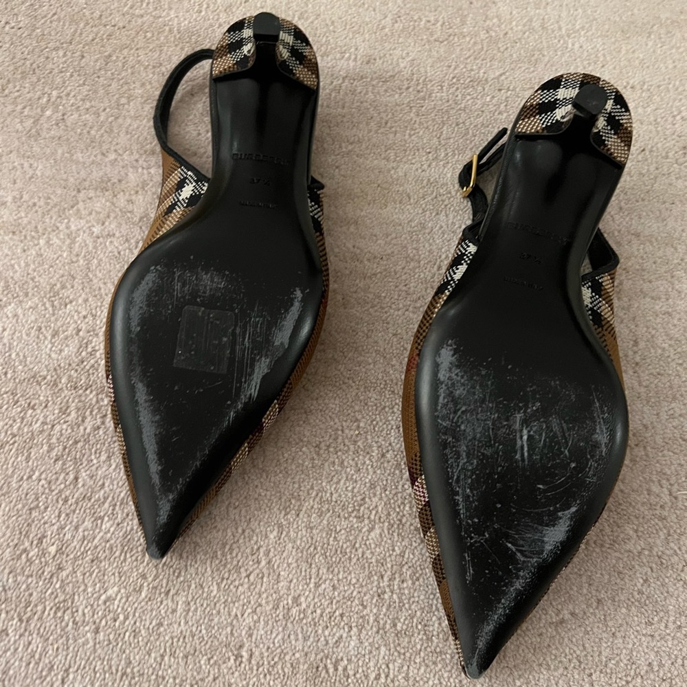 Burberry sling-backs - Picture 5 of 7
